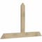 Ekena Millwork Portland Rough Sawn Timber Gable Bracket, Douglas Fir, 72"W x 42"H x 2"D x 6"F, 14/12 Pitch GBW072X42X0206POR00RDF - alternate 2